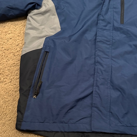 Outdoor Life Mens Full Zip Up Hooded Performance Jacket Blue Gray Size M - Picture 5 of 8